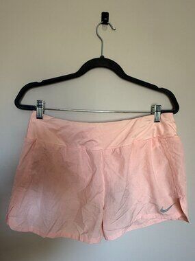 Nike Running Shorts Womens Large L NWT Peach Lightweight Athletic Workout Shorts